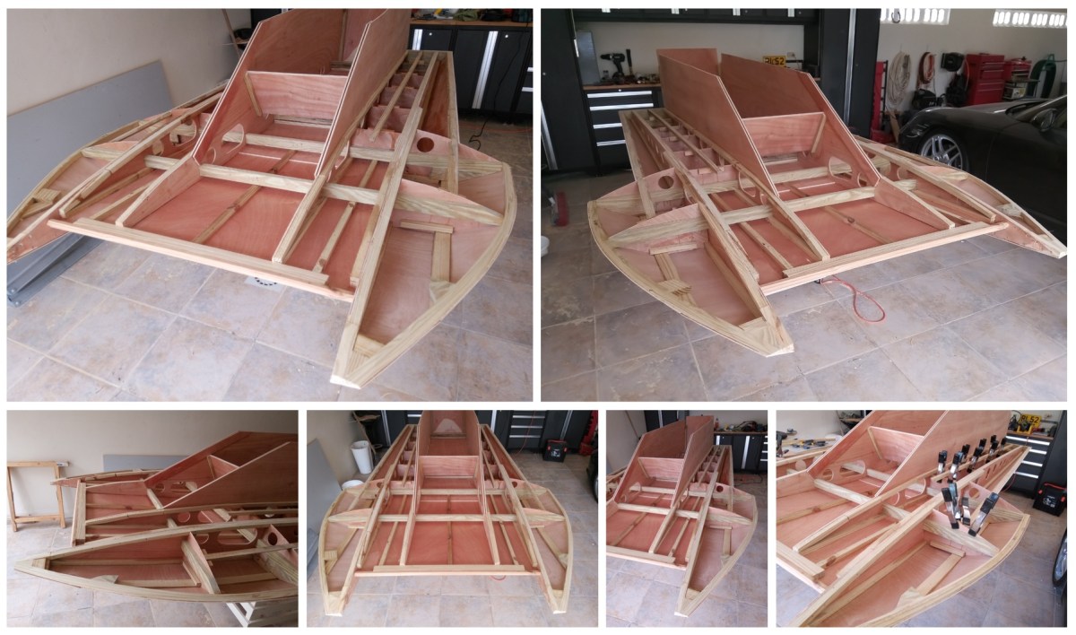 Collage hydroplane Carlos Sayers